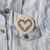 Valentinstag Eisenbahn Herz Button (Beispiel)