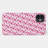 Valentinstag-Elemente Muster Case-Mate iPhone Hülle (Rückseite (Horizontal))