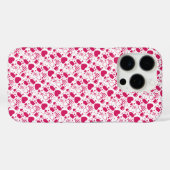Valentinstag-Elemente Muster Case-Mate iPhone Hülle (Rückseite (Horizontal))