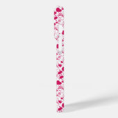 Valentinstag-Elemente Muster Case-Mate iPhone Hülle (Rückseite / Links)