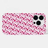 Valentinstag-Elemente Muster Case-Mate iPhone Hülle (Rückseite (Horizontal))