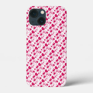 Valentinstag-Elemente Muster Case-Mate iPhone Hülle
