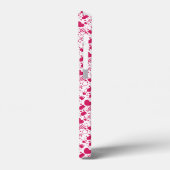 Valentinstag-Elemente Muster Case-Mate iPhone Hülle (Rückseite / Links)