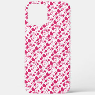 Valentinstag-Elemente Muster Case-Mate iPhone Hülle