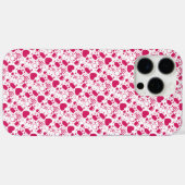 Valentinstag-Elemente Muster Case-Mate iPhone Hülle (Rückseite (Horizontal))