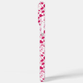 Valentinstag-Elemente Muster Case-Mate iPhone Hülle (Rückseite / Links)