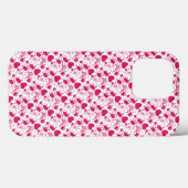 Valentinstag-Elemente Muster Case-Mate iPhone Hülle (Rückseite (Horizontal))