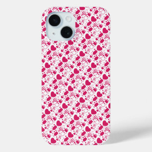 Valentinstag-Elemente Muster Case-Mate iPhone Hülle