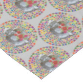 Valentinstag-Engel Tischdecke (Schrägansicht)