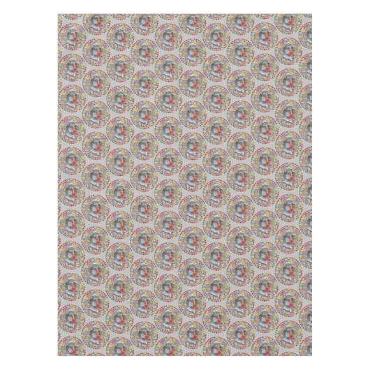 Valentinstag-Engel Tischdecke (Vorderseite)