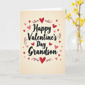 Valentinstag Enkel Liebe Karte (Gelbe Blume)