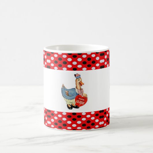Valentinstag Ente Tasse (Mittel)