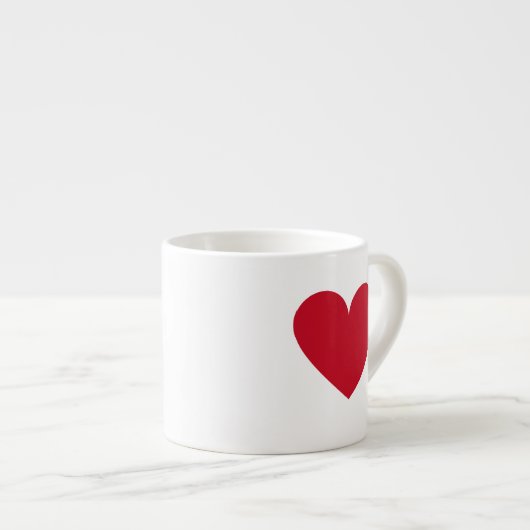 Valentinstag Espressotasse (Vorderseite Rechts)