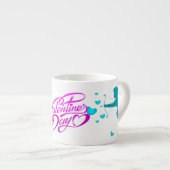 Valentinstag Espressotasse (Vorderseite Rechts)