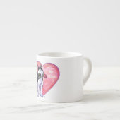 Valentinstag Espressotasse (Vorderseite Rechts)