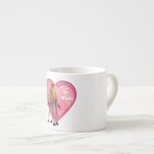 Valentinstag Espressotasse (Vorderseite Rechts)