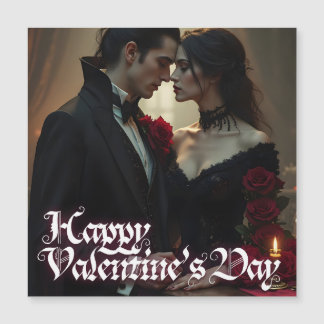 Valentinstag ewiger Leidenschaft Magnetkarte