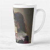 Valentinstag ewiger Leidenschaft Milchtasse (Rechts)