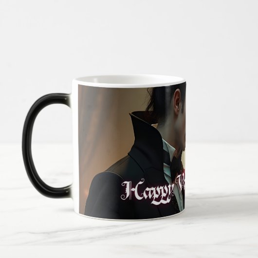 Valentinstag ewiger Leidenschaft Verwandlungstasse (Links)