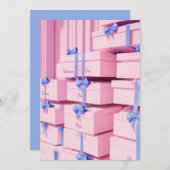 Valentinstag Extravaganza Einladung (Vorne/Hinten)