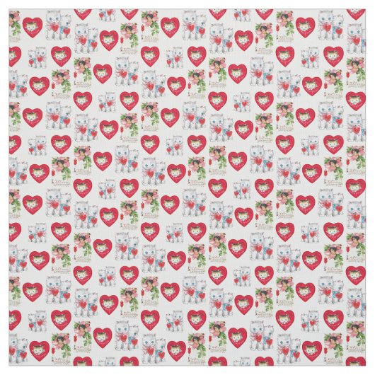 Valentinstag Fabric Stoff (Muster)