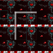 Valentinstag Fabric Stoff (Kachel)