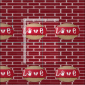 Valentinstag Fabric Stoff (Kachel)