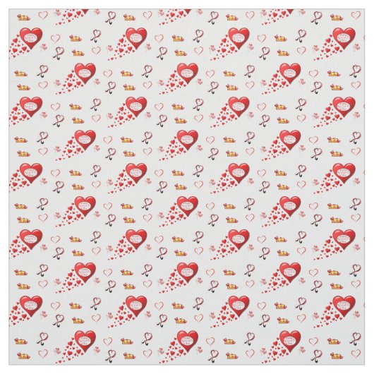 Valentinstag Fabric Stoff (Muster)
