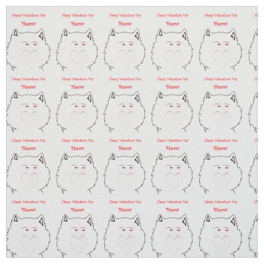Valentinstag Fabric Stoff (Muster)