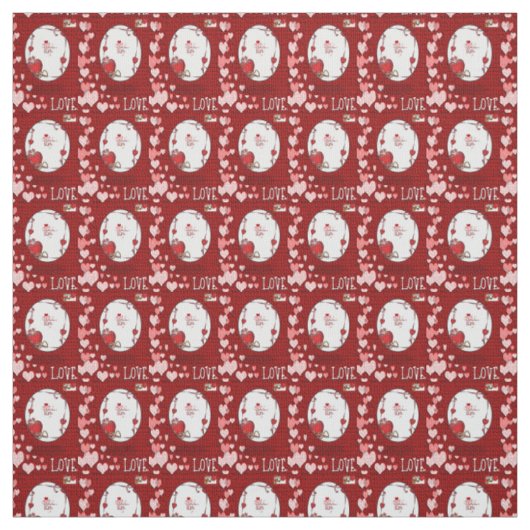 Valentinstag Fabric Stoff (Muster)