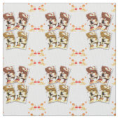 Valentinstag Fabric Stoff (Nahaufnahme)