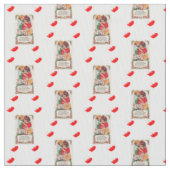 Valentinstag Fabric Stoff (Nahaufnahme)