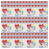 Valentinstag Fabric Stoff (Nahaufnahme)