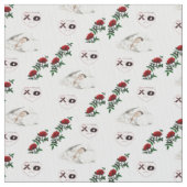 Valentinstag Fabric Stoff (Nahaufnahme)