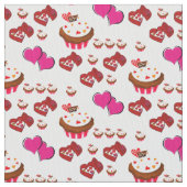 Valentinstag Fabric Stoff (Nahaufnahme)
