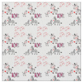 Valentinstag Fabric Stoff (Nahaufnahme)