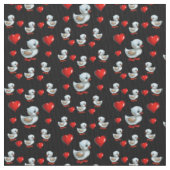 Valentinstag Fabric Stoff (Nahaufnahme)