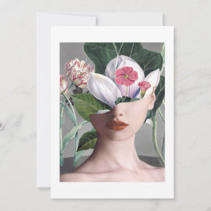 Valentinstag Face Classic Einladung