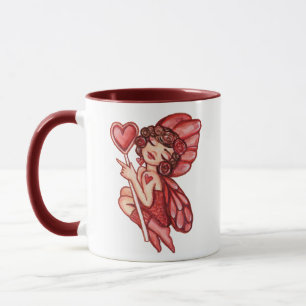 Valentinstag Fairy Tasse