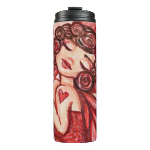 Valentinstag Fairy Thermosbecher