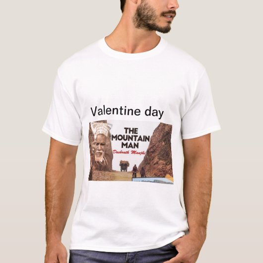 Valentinstag Fanion T-Shirt (Vorderseite)