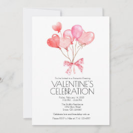 Valentinstag Feier Einladung 12x18 einladen