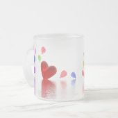 Valentinstag-Feier (Fotorahmen) Mattglastasse (Vorderseite Links)