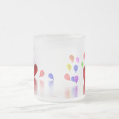 Valentinstag-Feier (Fotorahmen) Mattglastasse (Mittel)