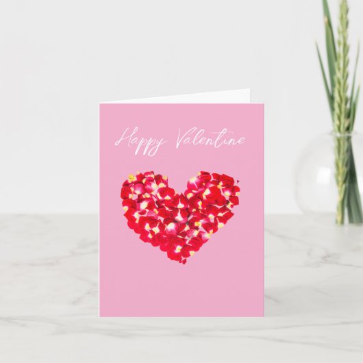 Valentinstag Feiertagskarte (Vorderseite)