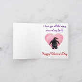 Valentinstag Feiertagskarte (Innenseite)