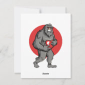 Valentinstag Feiertagskarte (Rückseite)