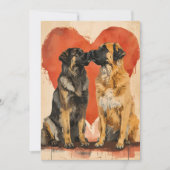 Valentinstag Feiertagskarte (Vorderseite)