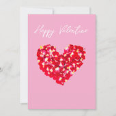 Valentinstag Feiertagskarte (Vorderseite)