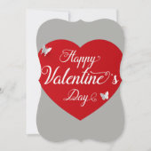 Valentinstag Feiertagskarte (Vorderseite)